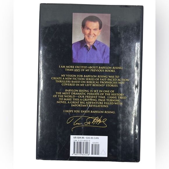 Babylon Rising Book 1 Tim Lahaye hardback with dust jacket - Picture 2 of 4